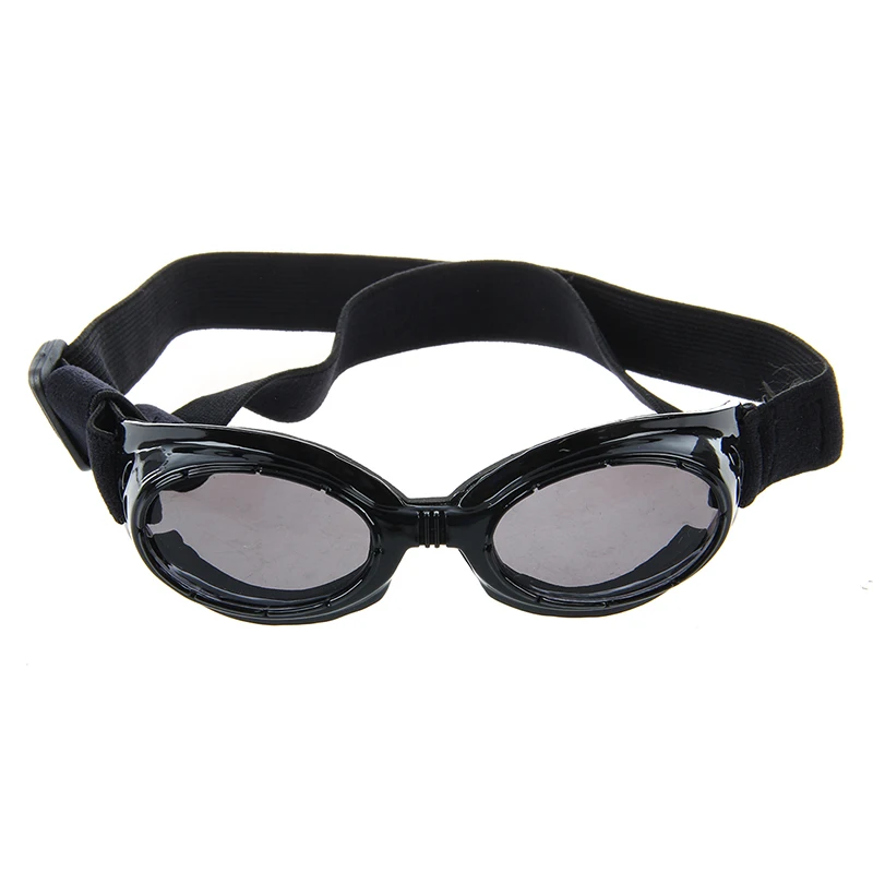 Black Framed Pet Puppy Dog UV Protection Doggles Goggles Sunglasses