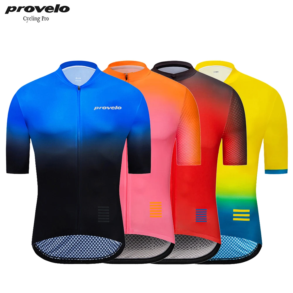 

Provelo Pro Men Cycling Jersey MTB Bike Jersey maillot ciclismo Cycling Clothing Factory Directly Sale Bike Wear Camisa Ciclismo