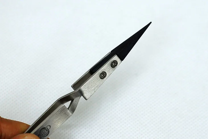 Wozniak PPD ESD259X Anti-static Tweezer Steel esd BGA Tool Rebound Sharp Mouth tweezers