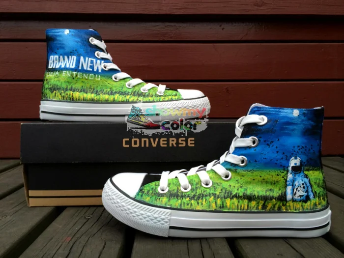 Prix pour Converse Chuck Taylor Hommes Femmes Sneakers Neuf Deja entendu Conception Peint À La Main Chaussures High Top Meilleurs Cadeaux De Noël Prix pour Converse Chuck Taylor Hommes Femmes Sneakers Neuf Deja entendu Conception Peint À La Main Chaussures High Top Meilleurs Cadeaux De Noël