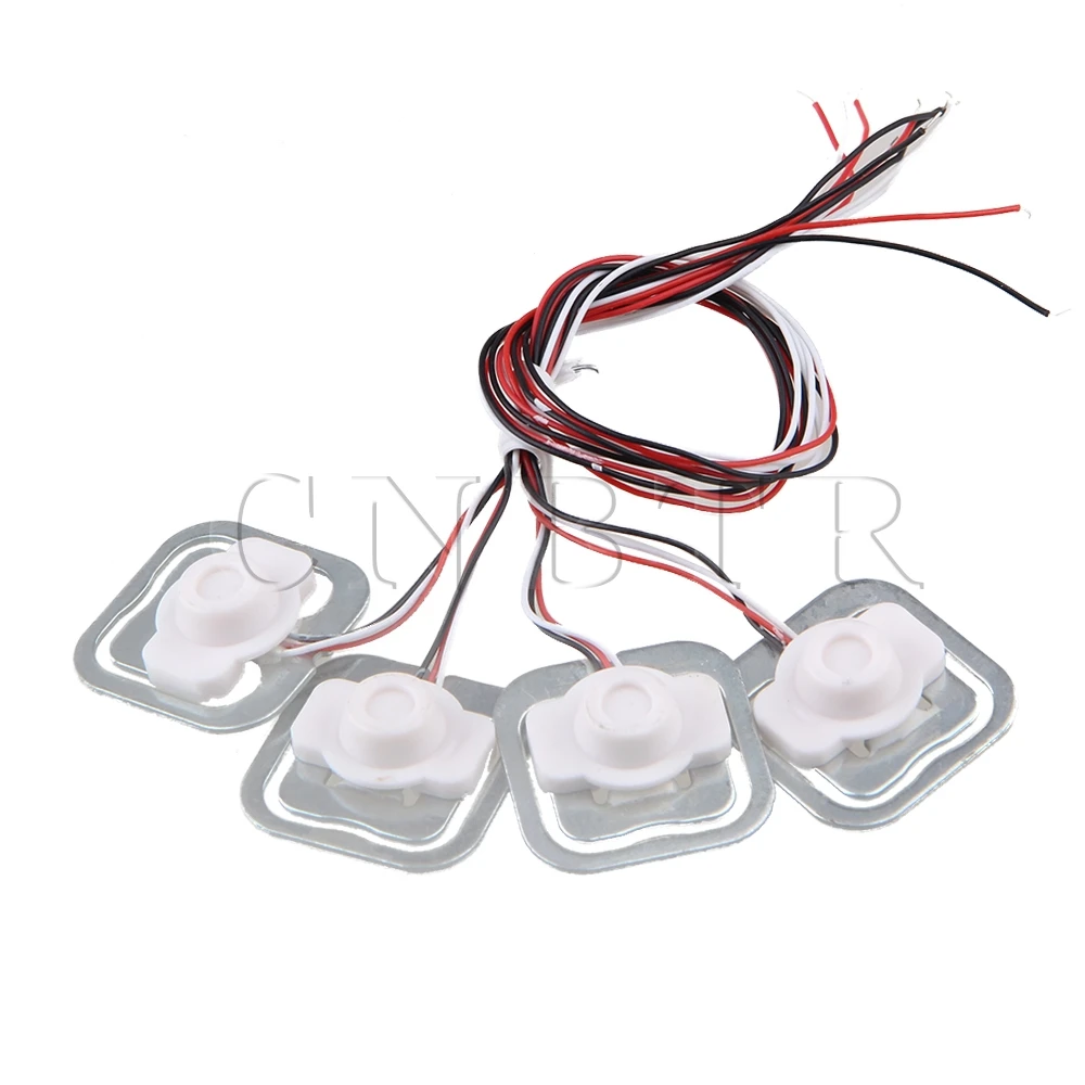 

CNBTR 4pcs YZC-161B Human Body Scale Sensor 5kg Load Cell Weighing Sensor Indenters