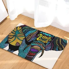 CAMMITEVER Национальный стиль слон коврики кости животных Богемия коврик для ванной комнаты Придверные коврики