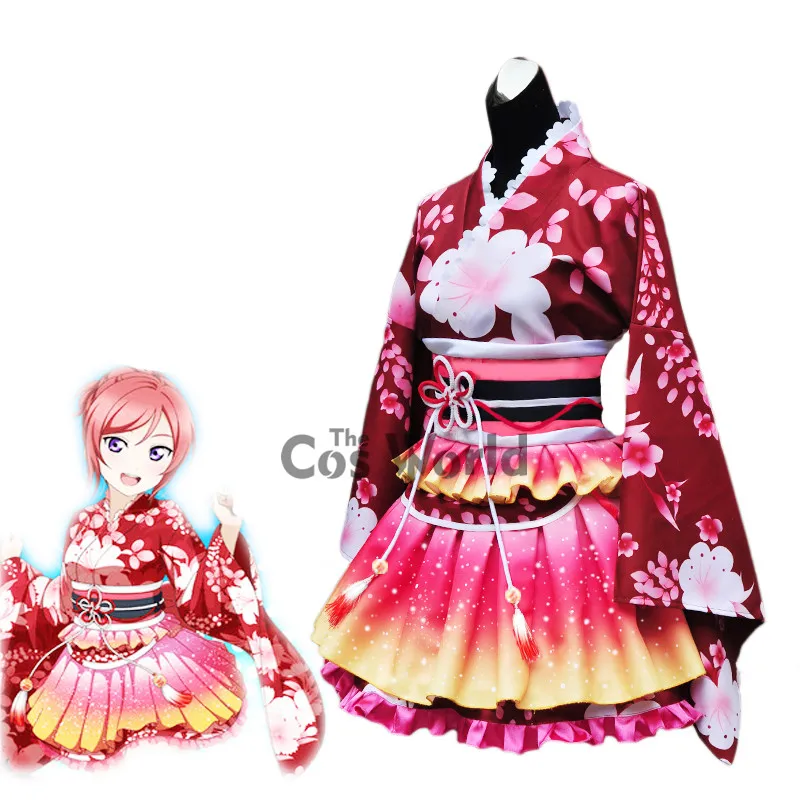 LoveLive! Love Live Nishikino Maki Summer Festival Kimono Yukata