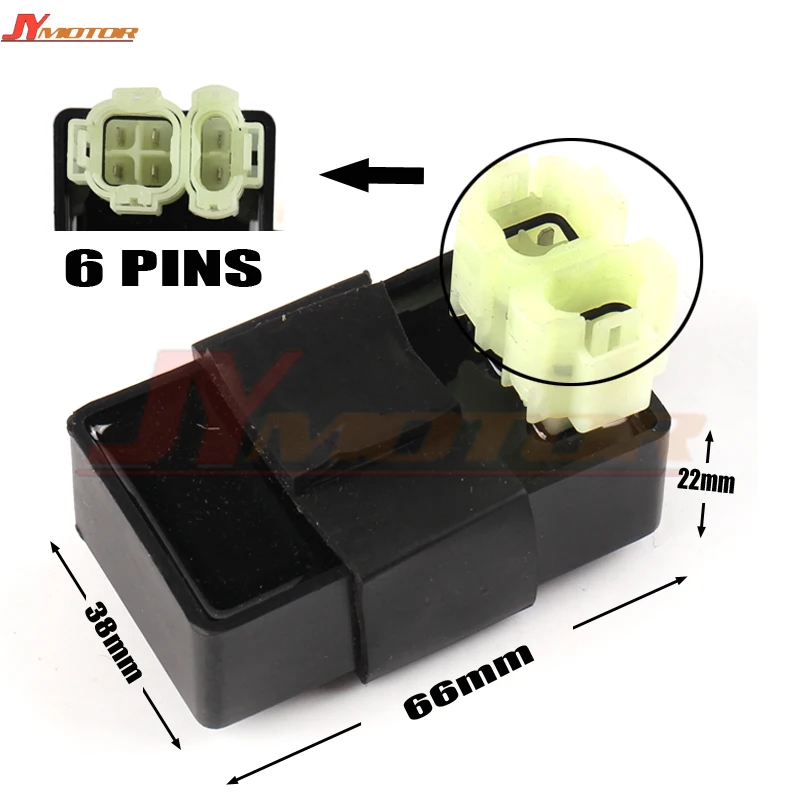 GY6 6 Pin CDI блок зажигания для 50cc 125cc 150cc 152QMI 157QMJ скутер Quad ATV Мопед картинг |