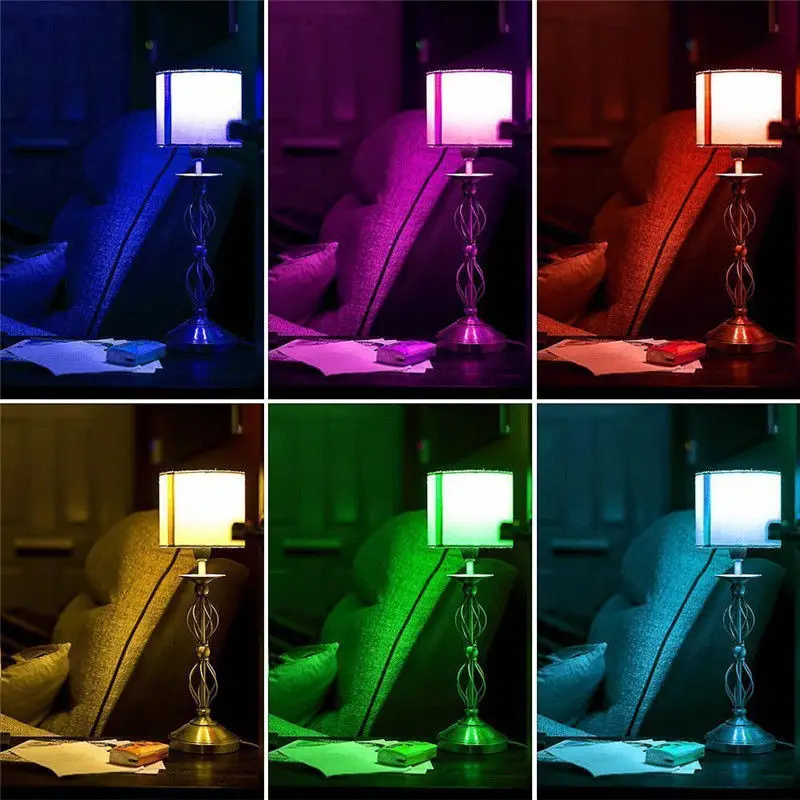 GU10 светодиодный RGB лампа 3 Вт 16 цветов сменный GU5.3 светильник RGBW RGBWW 85 265 в волшебный