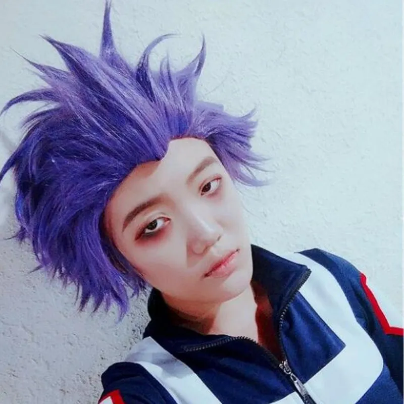 Online Shop Anime My Boku No Hero Academia Shinsou Hitoshi Wig