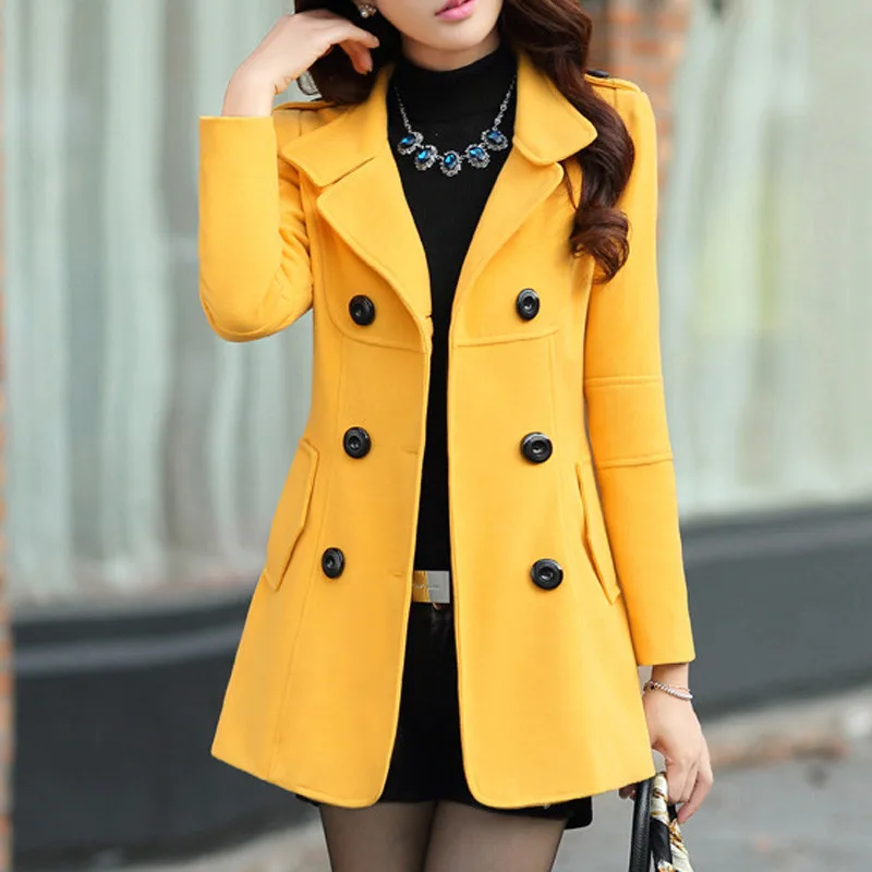 women blended coat WWN717 (4)