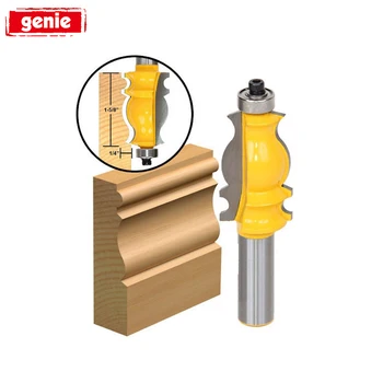 

1pc Miter Frame Molding Router Bit 1/2 inch Shank Door Edge Woodworking Milling Cutter For Power Tools