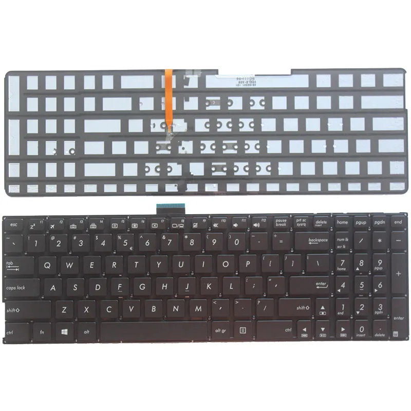 Клавиатура для ноутбука ASUS K501 K501U K501UB K501UQ K501UW K501UX K501L K501LB K501LX A501L A501LB A501LX ноутбук с подсветкой