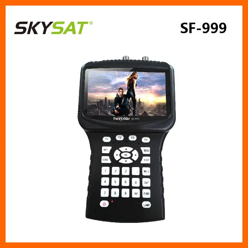 

Digital DVB-S2 & DVB-T2 & DVB-C HD Combo Signal Meter with 4.3 inch LCD Screen Spectrum Analyzer Speaker CCTV Camera Monitor