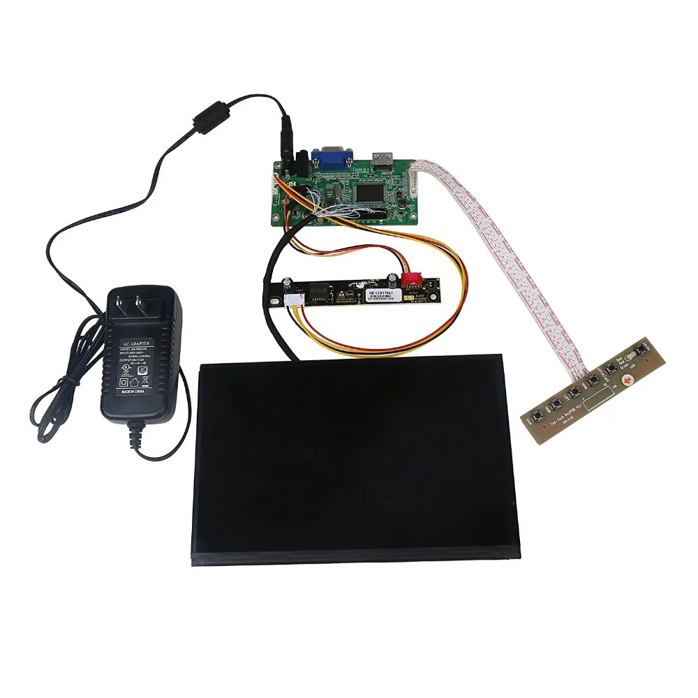 Wearson 9 Inch High Resolution 1920x1200 IPS LCD Display Screen Panel With HDMI & VGA Driver Board Controller Set For Raspberry Pi B+2B3B