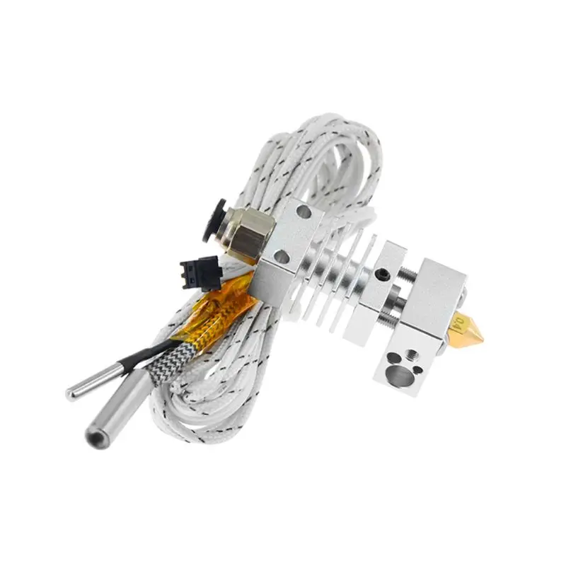 cheap 1.75MM Metal Hotend Kit With Titanium Alloy Thermal Heatbreak Print Head For CR 10 CR 8 CR10S 3D Printer Parts Accessories