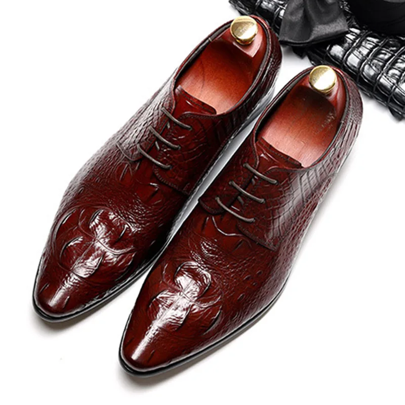 

Mens formal shoes leather oxford shoes for men dressing wedding men's brogues office shoes lace up male zapatos de hombre