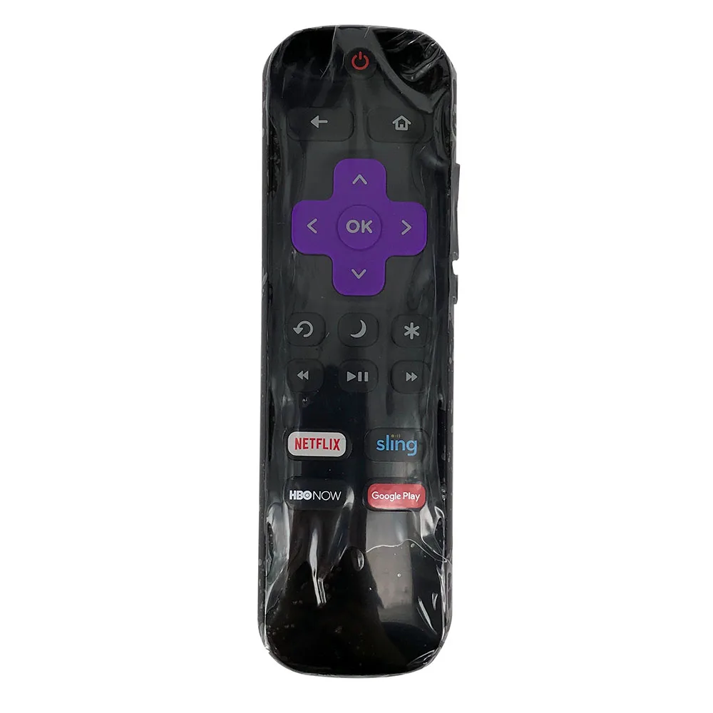

New Original NS-RCRUDUS-17 Remote control for Insignia Roku TV with Netflix Sling HBONOW Google Play