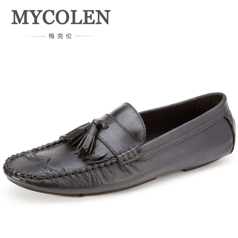 

MYCOLENS New Spring And Summer Fashion Men'S Shoes Luxury Designer Comfortable Casual Shoes Light Breathable Flat Loafers Shoe