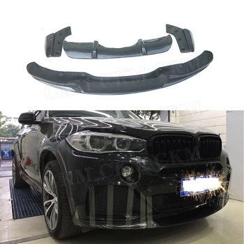 

For X5 Carbon Fiber Front Rear Lip Diffuser Splitters Spoiler For BMW X5 F15 M-Tech M Sport 2014-2018 FRP Bumper Decoration