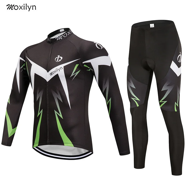 Moxilyn Radfahren Jersey Set Winter Thermische Fleece Warm Racing