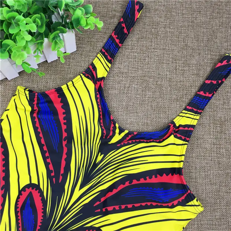 African Style One Piece Swimsuit For Women