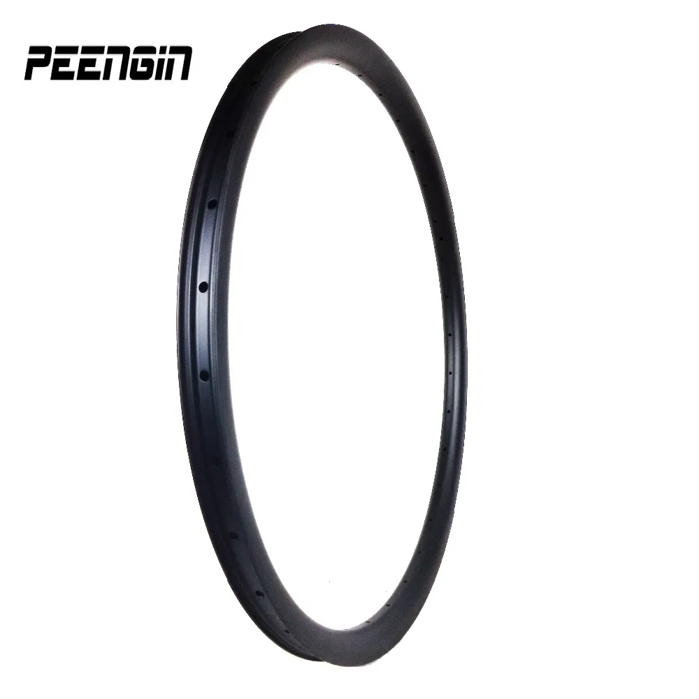 Jantes de vtt en carbone sans crochet 26/27.5/29er, 35mm de largeur, pneu Tubeless, OEM Cross