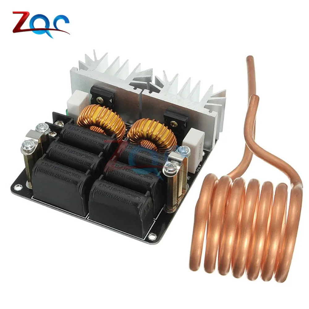 MAX 20A 1000W 12V-48V ZVS Low Zero Voltage Induction Heating Board Module Flyback Driver Heater High Power MAX 20A 1000W 12V-48V ZVS Low Zero Voltage Induction Heating Board Module Flyback Driver Heater High Power