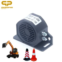 ФОТО Motorcycle car waterproof shockproof durable black 12-80v 105DB backup reverse alarm horn stable speaker CE certification