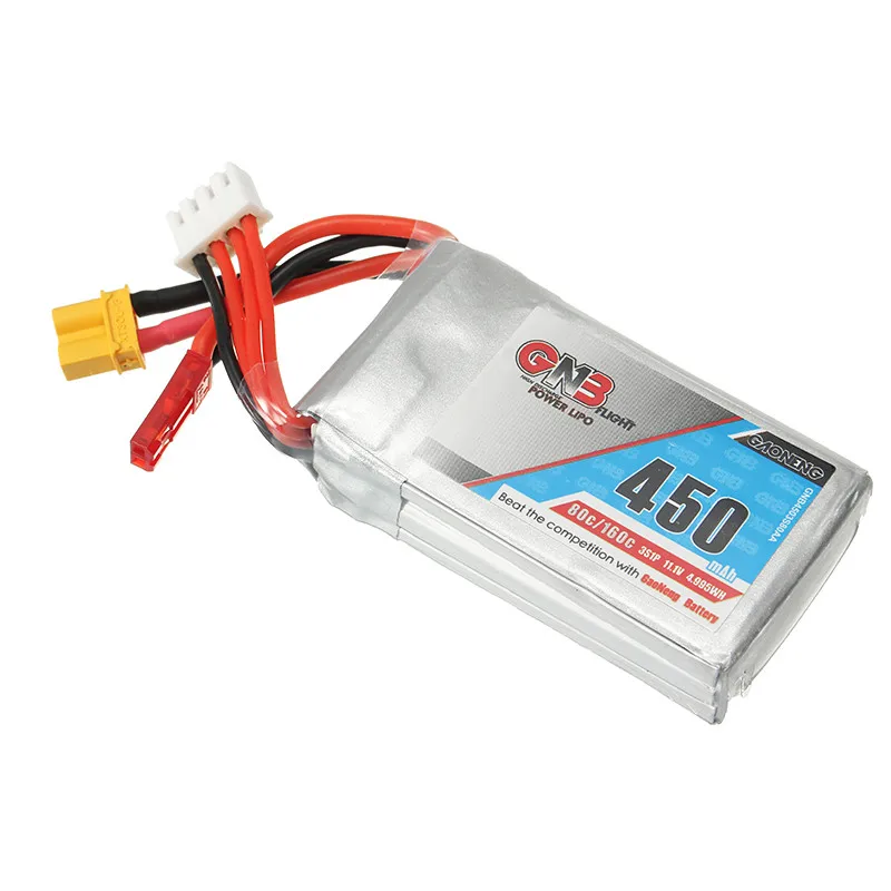 Перезаряжаемые Lipo Батарея Gaoneng GNB 11,1 V 450 мА/ч, детская одежда на рост 80, 160C 3 S Lipo Батарея JST/XT30 штепсельной вилки
