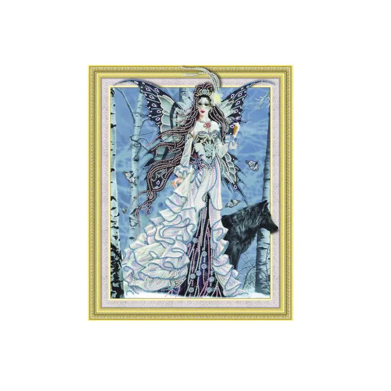 

Beauty 5D Special Shaped Diamond Painting Embroidery Needlework Rhinestone Crystal Cross Craft Stitch Kit DIY
