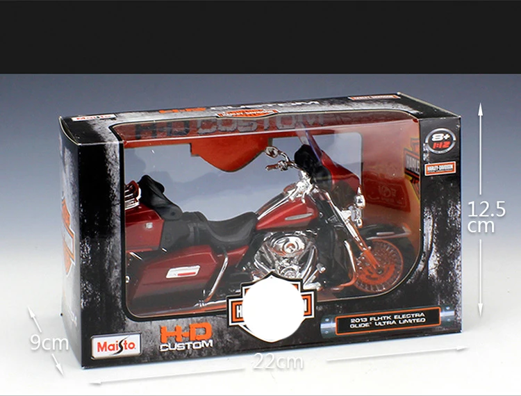 1:12 2013 FLUTK ELECTRA GLIDE Ультра ограниченная металлическая модель Maisto Diecast для спортивных гонок, мотоциклетная модель для коллекционирования