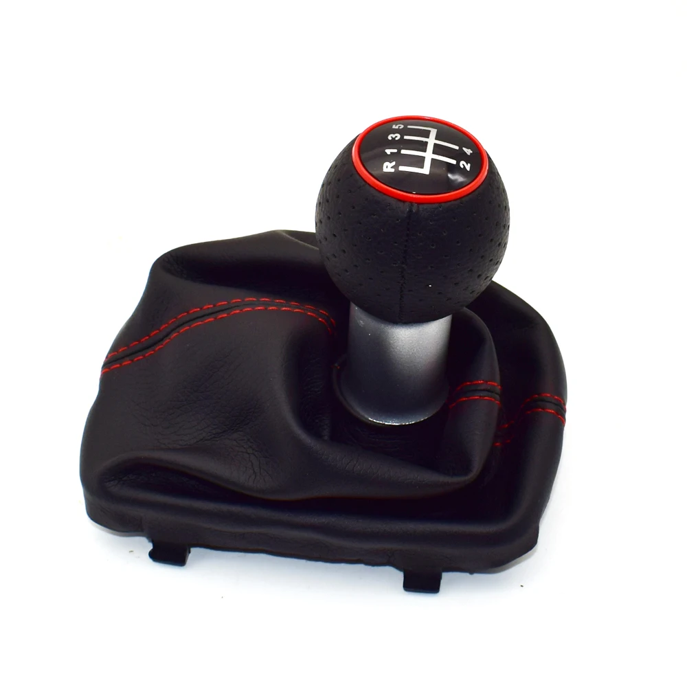 

For Audi /A3 /S3 8L 5 Speed Gear Shift Stick Lever Knob Gaiter Gaitor Boot Cover 2001 2002 2003