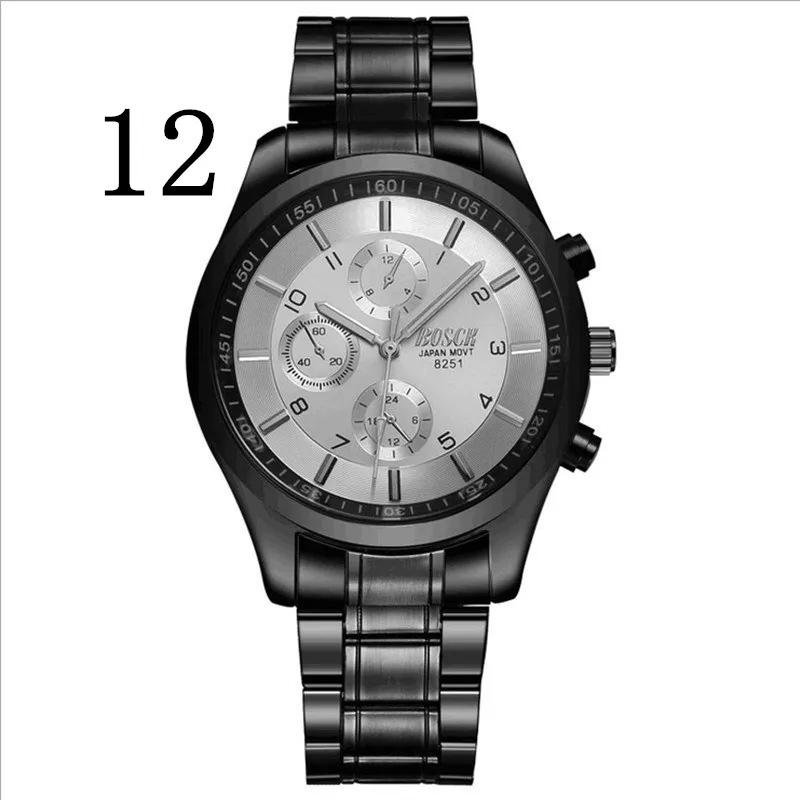 

Watch male student Korean Men's business casual quartz watch, the style is concise and elegant.4