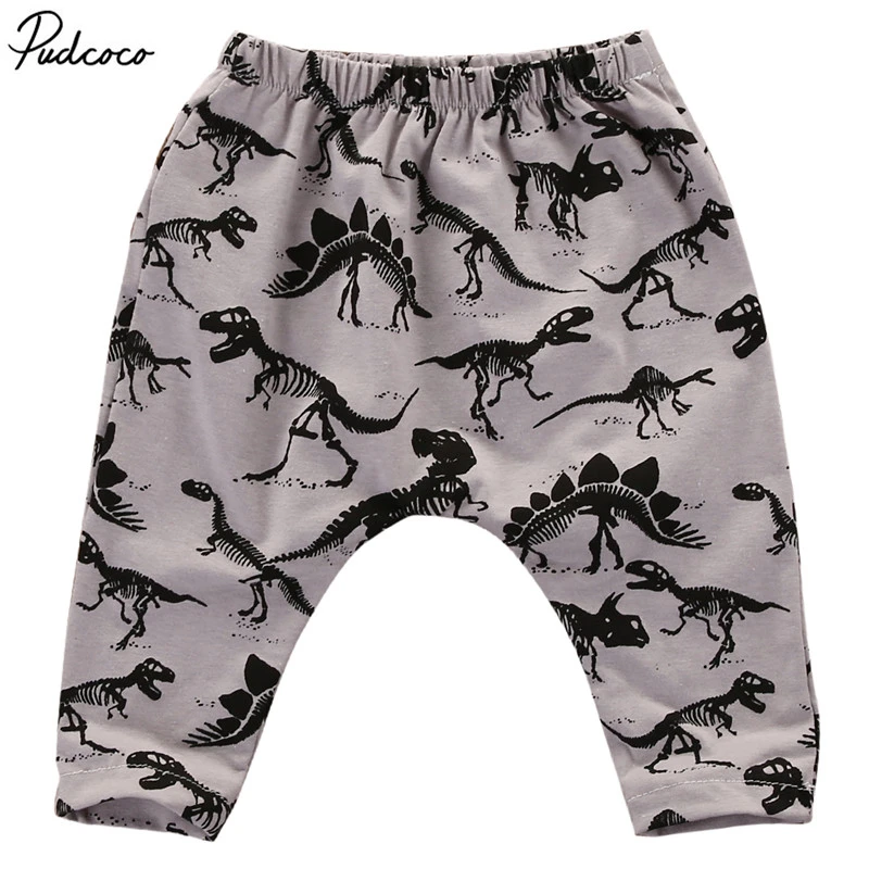 New Baby Toddler Boy Girl Cotton Animal Leggings dinosaur PP Pants