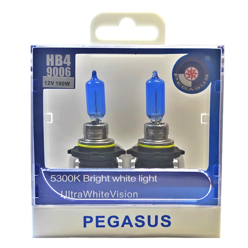 2 шт. HB4 9006 DC 12V 100W 5300K яркий супер белый светильник автомобильный головной лампа