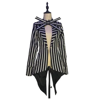 

2017 The Nightmare Before Christmas Jack Skellington Cosplay Costume Only Overcoat