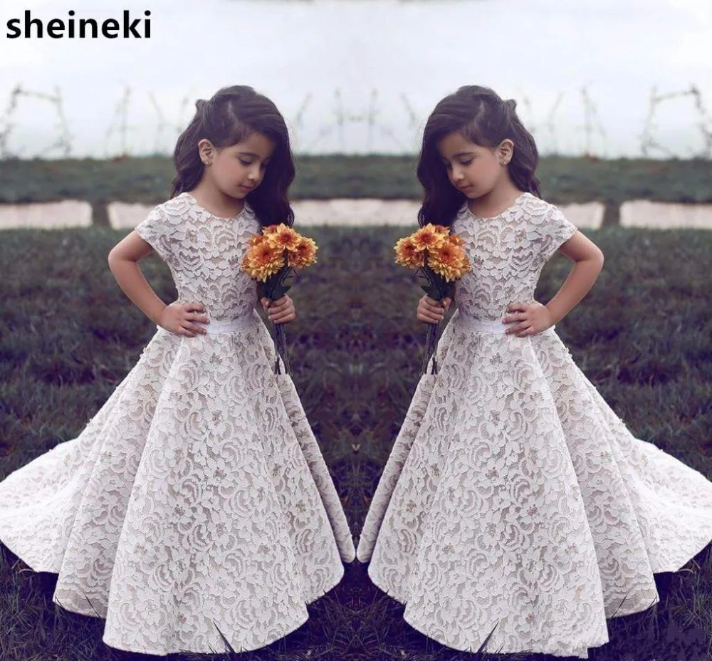 vintage-jewel-short-sleeves-a-line-lace-flower