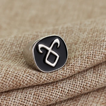 

The Mortal Instruments City of the Bones Power Rune Rings Fingerstall Ring for Men Movie Jewelry accessories