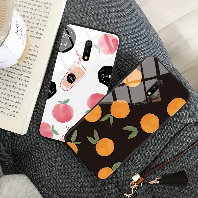 Designer Phone Case For OnePlus 5 5T 6 6T 7 Pro One Plus7t Cute Summer Fruits Tempered Glass TPU Fashion Back Cover |