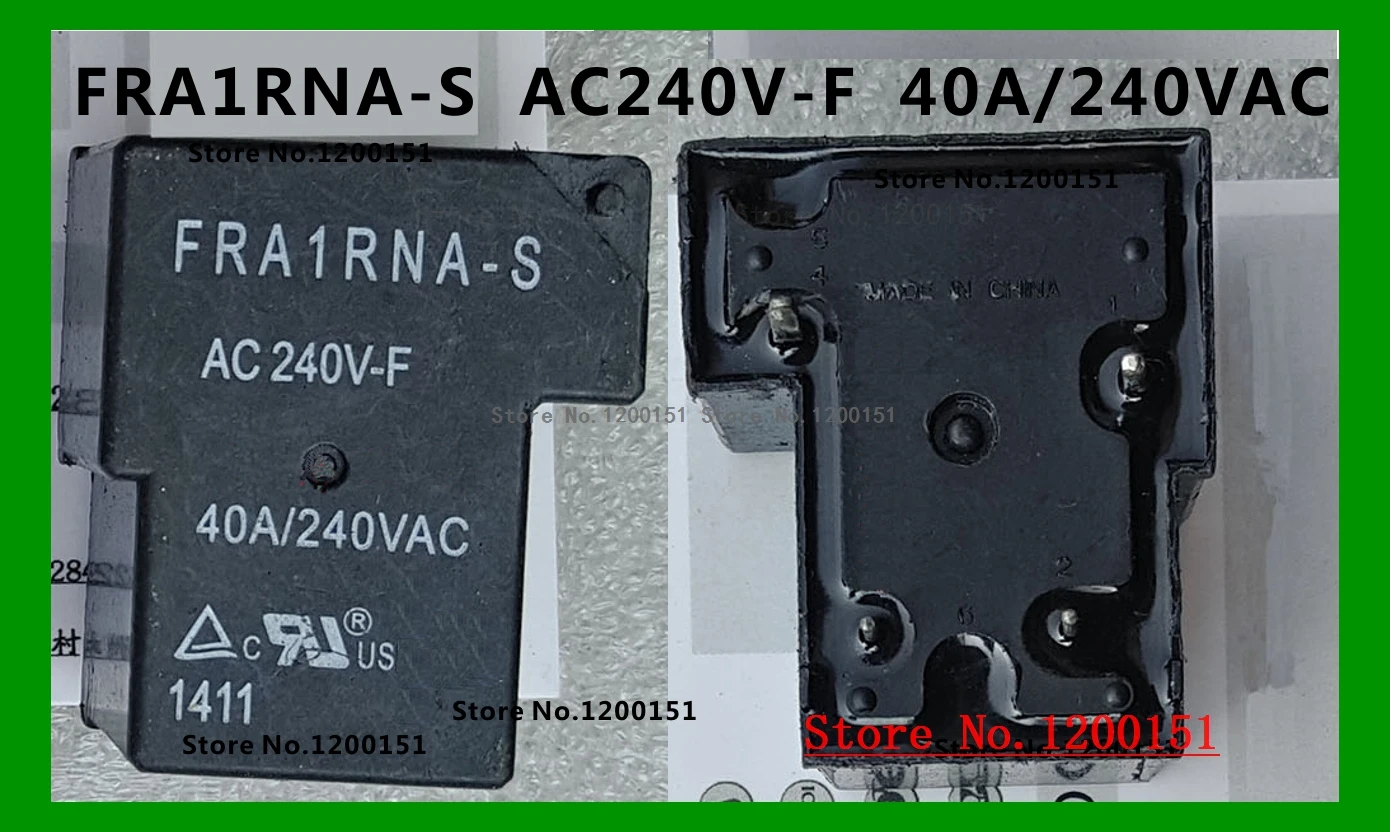 

FRA1RNA-S AC240V-F 40A/240VAC relay DIP-4