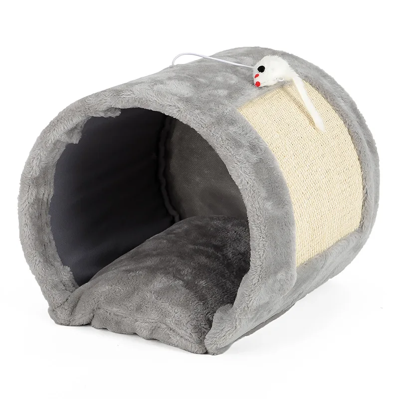 

Cute tunnel Cat Scratch board House Cat bed house Cats Scratcher Scratching pad Post Interactive Play Toy For Pet Cat Training