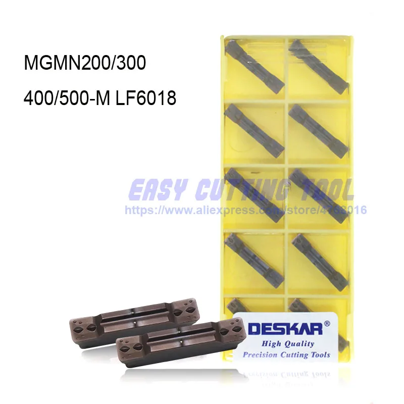 MGMN200-G LF6018 MGMN300-M MGMN400 MGMN500-M * 10 шт. Вставки из твердого сплава для нержавеющей стали |