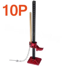 10 шт. металлический скользящий металлический домкрат для 1/10 осевой SCX10 TAMIYA CC01 RC4WD D90 D110 TF2 RC Рок Гусеничный скалолазание автомобиля Декор Запчасти