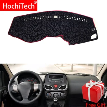 

Rose Pattern Non-slip Dashmat Dash Mat Dashboard Cover Pad Cover Carpet Car Sticker for the great wall M1 2009-2010 Car Styling