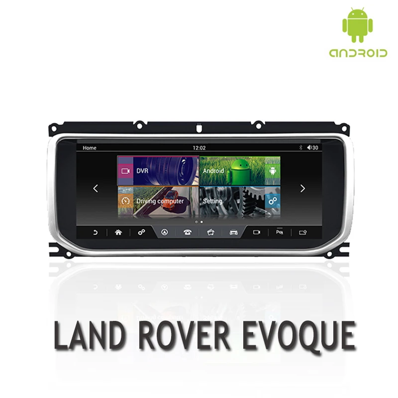 

NVTECH Multimedia Navigation GPS For RANGE ROVER EVOQUE Dashboard Android 7.1 Bluetooth RAM+ROM 2+32GB Player 10.25'' 2012-2016