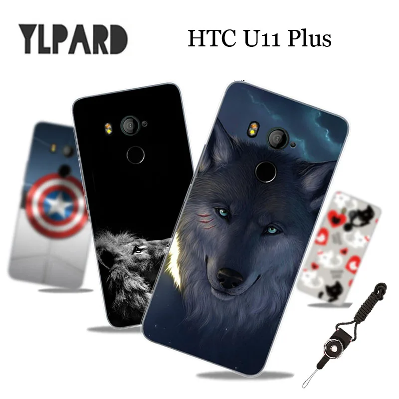 Ylpard чехол для HTC u11 Плюс печать Коке принципиально Капа роспись В виде ракушки