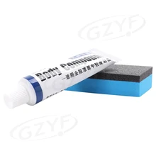 Автомобильный крем для удаления шрамов для ремонта царапин, набор для пасты, инструмент с губчатой щеткой, толстый воск, автоматическая паста, уход за царапинами