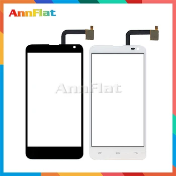 

10pcs/lot High Quality 5.0" For Fly IQ4514 Touch Screen Digitizer Front Glass Lens Sensor Panel Black Free shipping