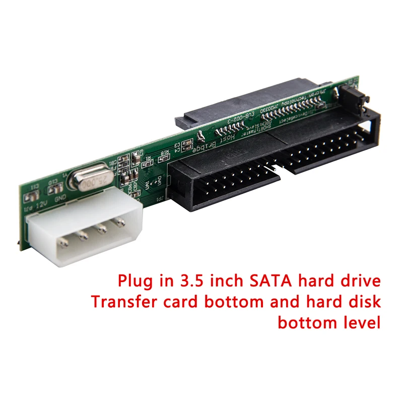 Convertidor adaptador Sata a IDE, 1,5gbs, 2,5, Sata hembra a 3,5 pulgadas,  puerto IDE macho de 40 pines, compatible con ATA 133, 100, SSD, HDD, CD,  DVD, Serial - AliExpress