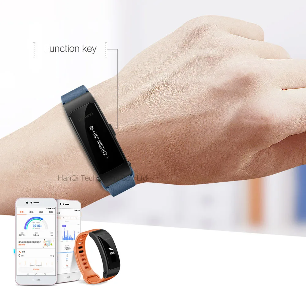 Huawei talkband B3 Lite умный браслет Bluetooth гарнитура ответить на вызов/завершить вызов тревожное сообщение Run Walk сна автоматическое слежение IP57