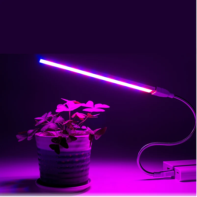 

USB LED Strip Light DC5V SMD5730 Red Blue Flexible LED Light 3W 5W LED Grow Light Full Spectrum For Desktop Plant Flower Growing