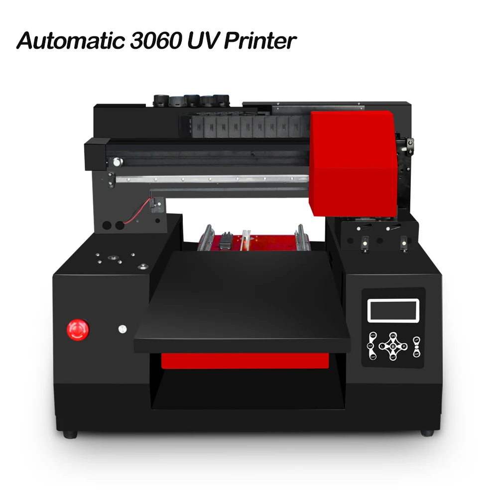 

Advance A3 Size LED UV Flatbed Printer Automatic 3060 Inkjet Printers with Print Head for Bottle, Phone Case, Leather, MDF