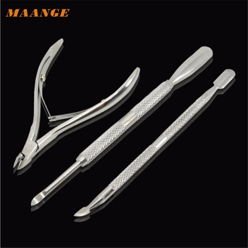 

Nail Cuticle Nipper with Trimmers Pusher Pack of 3 6609